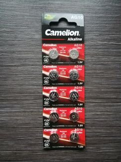 Батарейки дисковые LR54, AG10 10шт