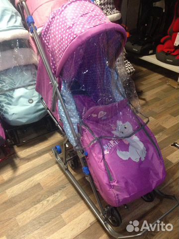 Коляска санки Ника