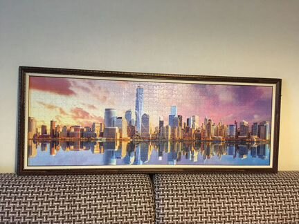 Картина-пазлы в рамке