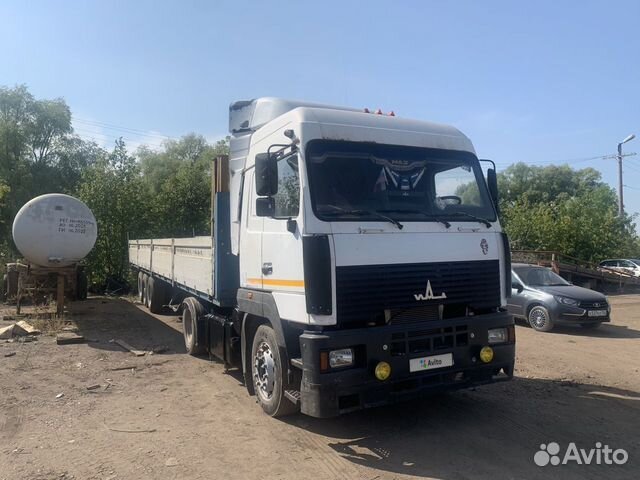 Маз 5440 с полуприцепом