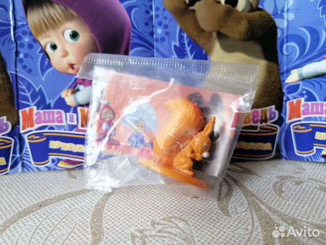 Маша и медведь - игрушки карамель. разные