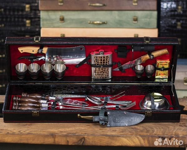 Подарочный набор для мужчины с шампурами