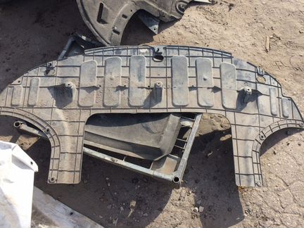 Защита пыльник переднего бампера Kia Rio 4