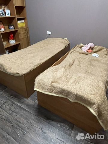 Детская мебель кровать шкаф