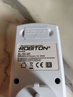 Ваттметр розетка Robiton PM-2