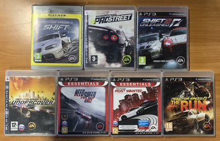 PlayStation 3 серия игр Need for Speed