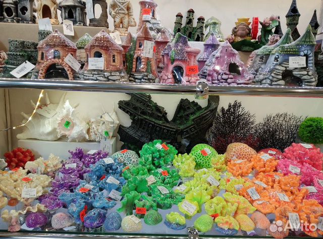 Декор в аквариум