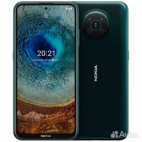 Nokia X10 6/128Gb Green (голубая ель)