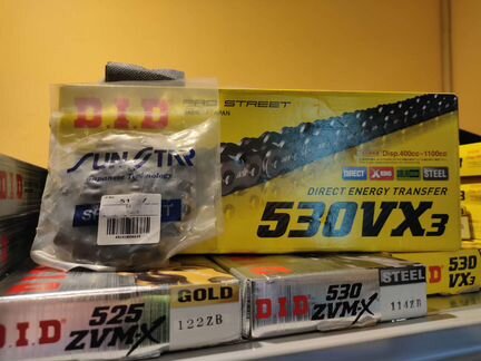 Комплект цепи и звезд Honda XL 650 V Transalp