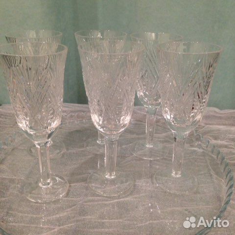 Хрустальные рюмки