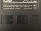Синтезатор casio ctk 1200 объявление продам