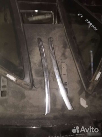 Хром накладки на Задние форточки Ford mondeo