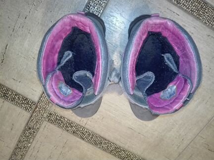 Ботинки демисезонные на шерстянной подкладке Ecco