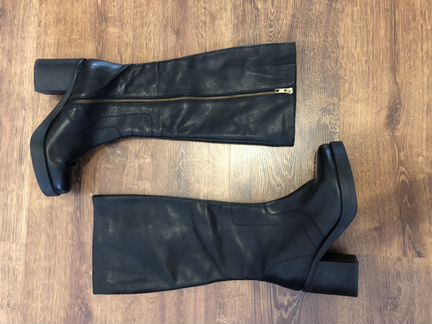 Новые кожаные сапоги topshop 39 размер