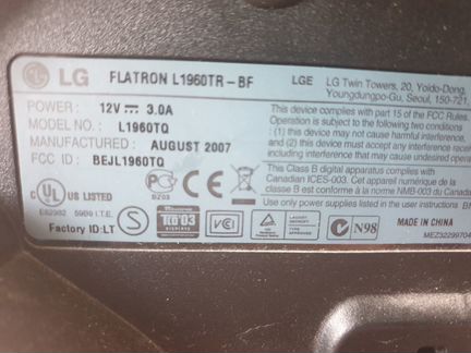 Монитор LG