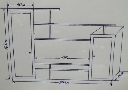 Шкаф-тумба под телевизор