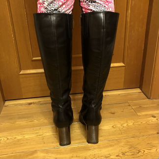 Кожаные сапоги carlo pazolini 38 размер