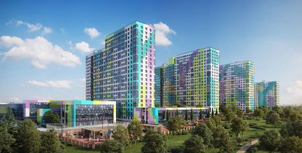 1-к квартира, 41.3 м², 3/25 эт.