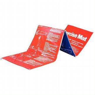 Мат гимнастический YL-Sports 180*60*2,5 см, красный, синий (RJ0814)