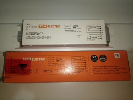 Эпра 2х36 Вт EB-T8-236-2AC TDM