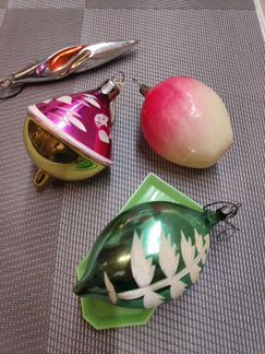 Ёлочные игрушки СССР
