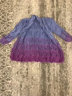 Вязаный теплый кардиган в стиле лало,куртка размер