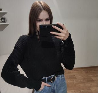 Свитер крупной вязки hm