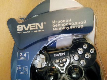 Геймпад беспроводной sven X-Pad Aero, запечатанный