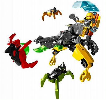 Конструктор lego Hero Factory 44015 Шагоход Эво