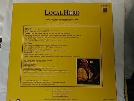 Mark Knopfler Local Hero Lp