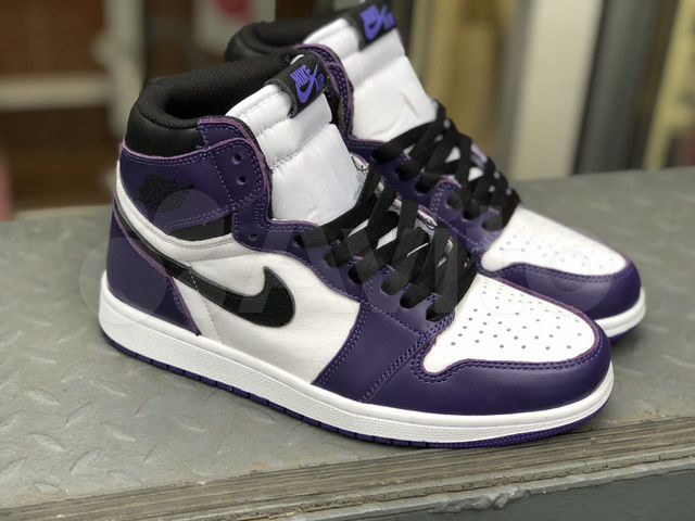 purple court jordan