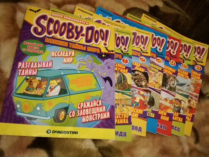 Scooby-Doo Журналы и карточки