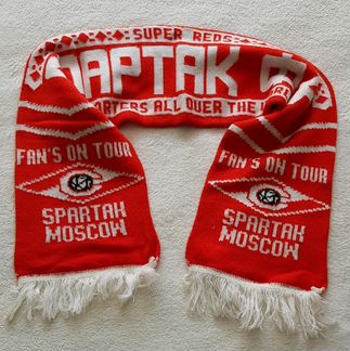 Шарф спартак fans on tour 1998 год