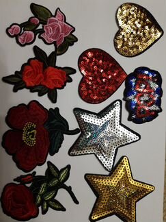 Аппликации,термоаппликации