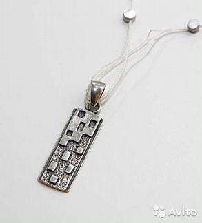 2 новых кулона (один с пуссетами), серебро