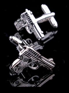 Запонки пистолет. Подарок мужчине,летчик, свадьба