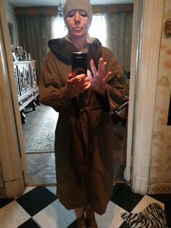 Стильный плащ оверсайз, новая коллекция zara