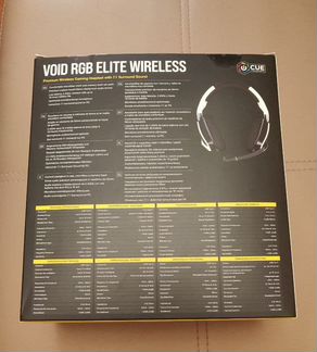 Corsair void RGB elite Wireless