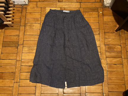 Юбка ines de la fressange Uniqlo 42 лён