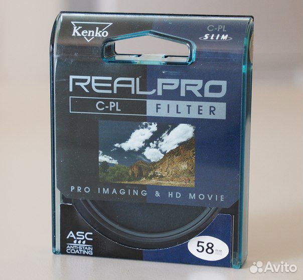 Поляризационный фильтр 72 м Kenko Pro 1 Digital
