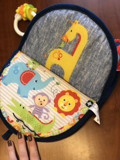 Fisher Price Зеркало Обезьянка, Пирамидка