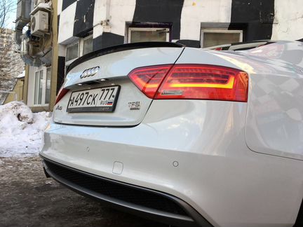 Спойлер на Audi A5 купе