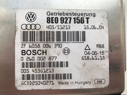 Блок управления АКПП Audi A4 B6 4WD