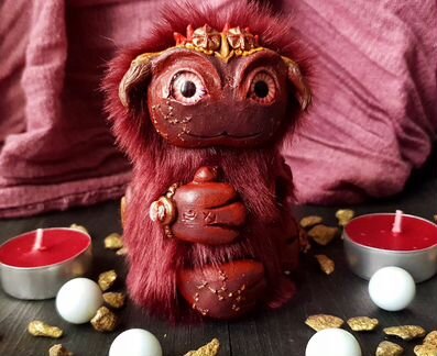 Игрушка ручной работы Знак зодиака Стрелец 14 см