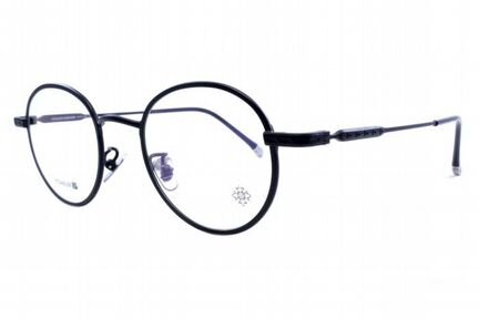 Круглые очки Chrome Hearts Титан