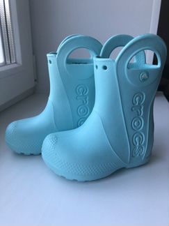 Резиновые сапоги crocs