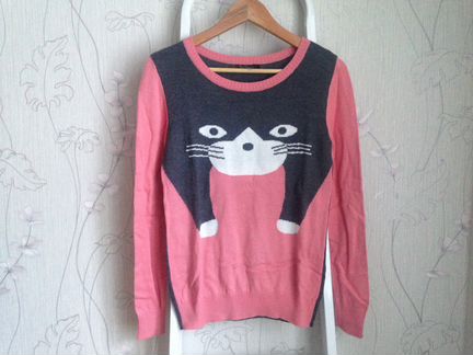 Джемпер с котиком