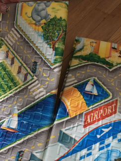 Складной игровой коврик 140/200 см