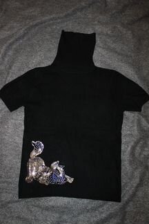 Водолазка с коротким рукавом