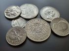 Коллекция крупных серебряных монет
